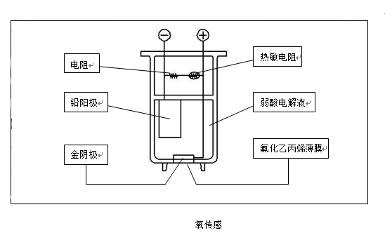 氧氣傳感器示意圖-山東新澤儀器有限公司